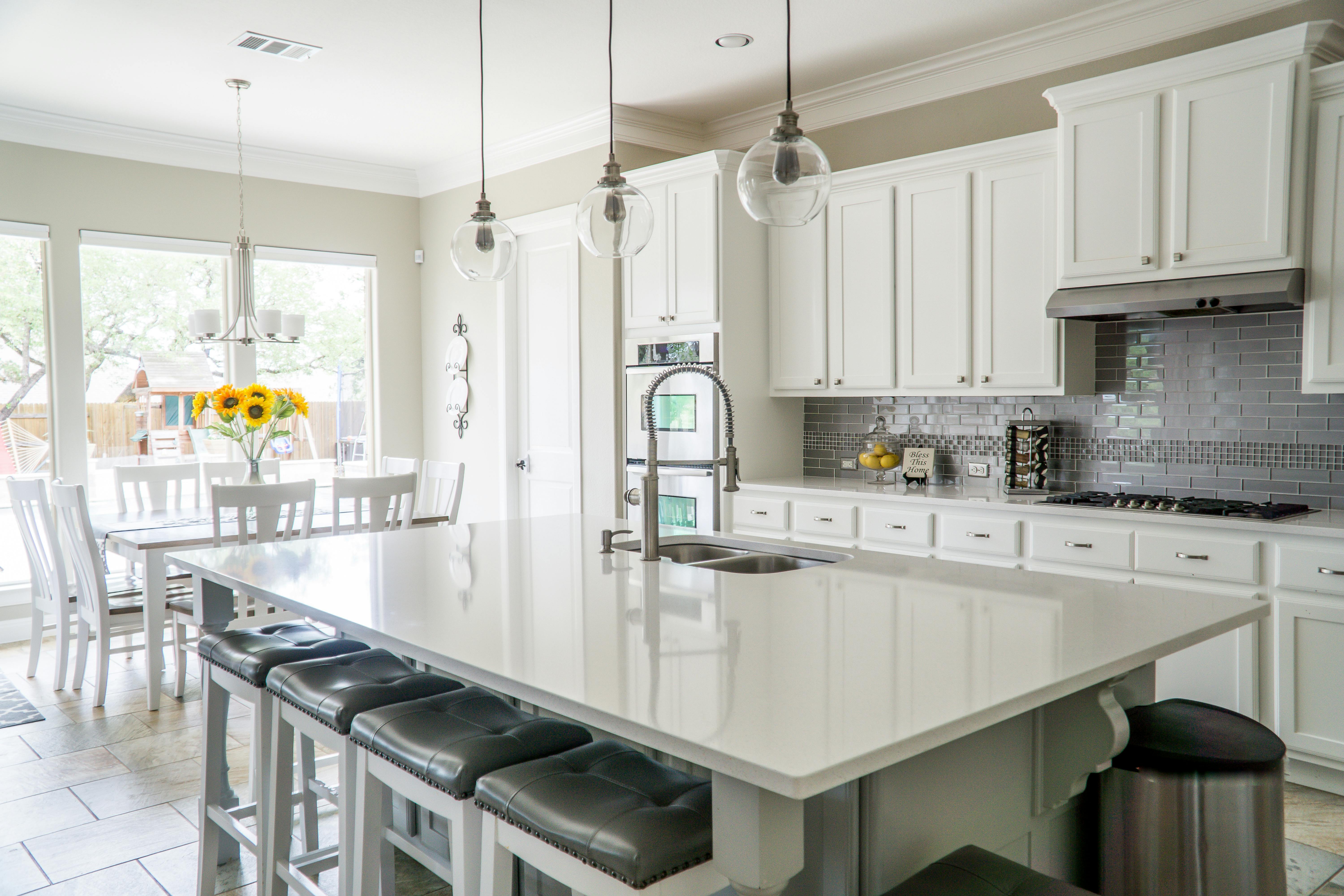Bright modern kitchen